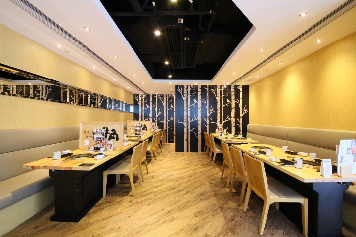 簡約日式燒烤店裝修設(shè)計-第6張圖片-上海古都建筑設(shè)計集團