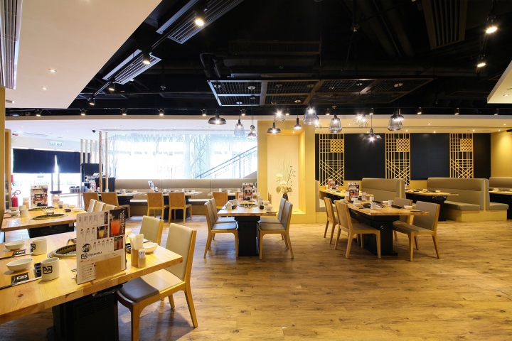 簡約日式燒烤店裝修設(shè)計-第4張圖片-上海古都建筑設(shè)計集團